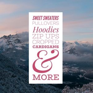 Sweet Sweaters after this post!!